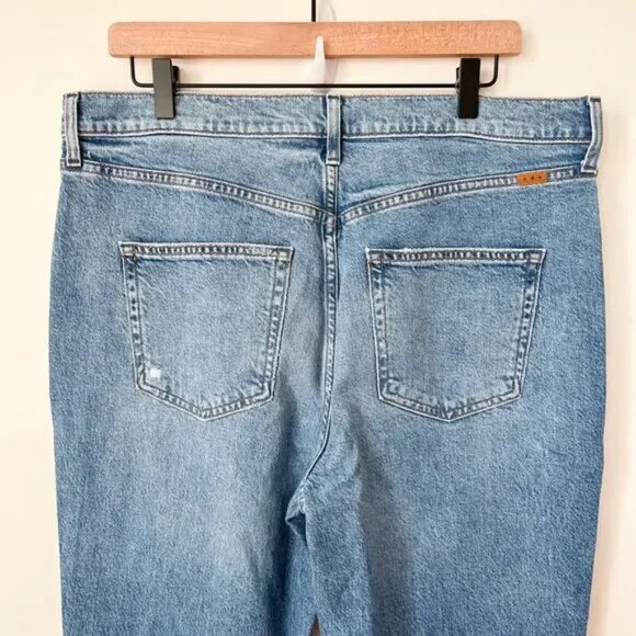 New AYR The LaLa Denim Jean Saturn Return Womens 34 Distressed - Picture 7 of 12